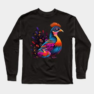 Pheasant Mothers Day Long Sleeve T-Shirt